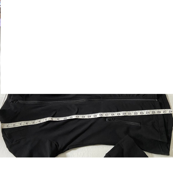 Soma Sport Black Workout Yoga Jacket Zip Up Size Medium Zip Pockets - Picture 13 of 16